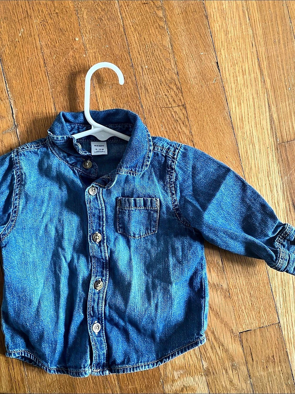Old Navy Baby Denim Button-Down Shirt